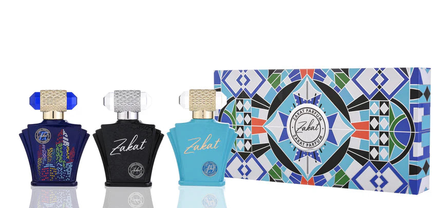 ZAKAT GIFT SET 3X30ML - (Z6, Z7, Z9) BLUE