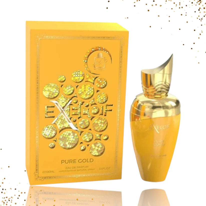 Exelof Pure Gold Eau De Parfum by Milestone - Unisex