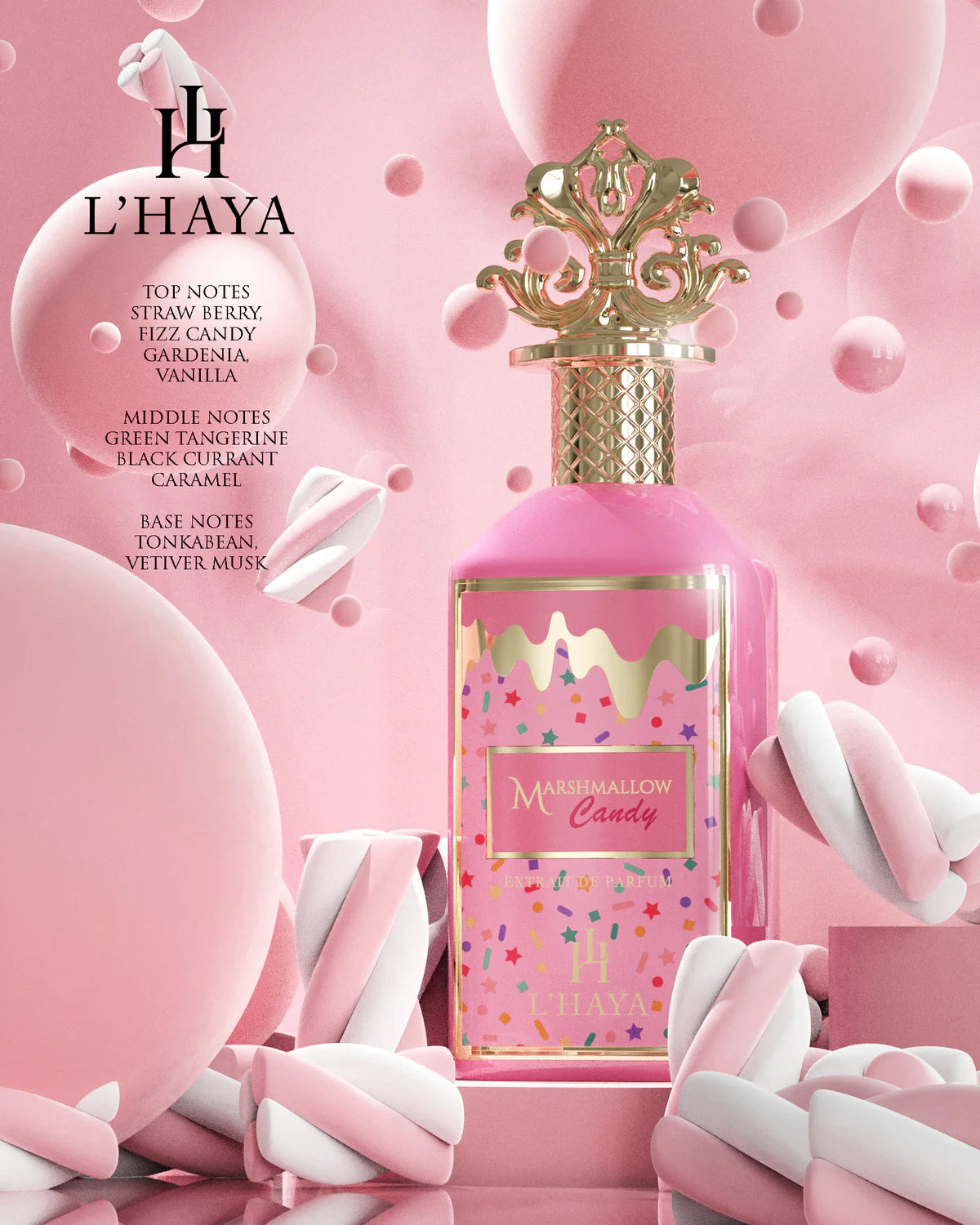 Marshmallow Candy Extrait de Parfum - L'Haya