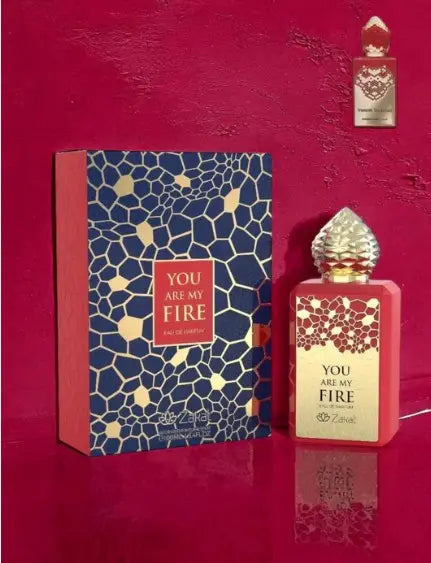 You Are My Fire Rouge Unisex - by Zakat