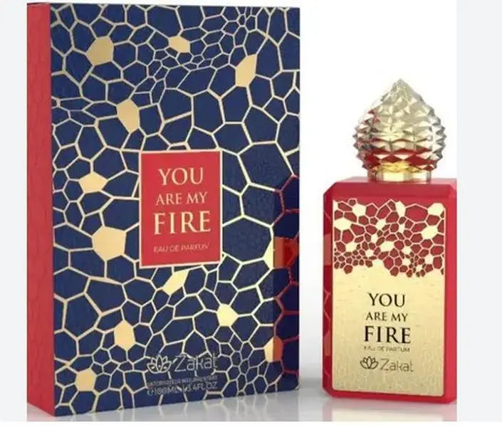 You Are My Fire Rouge Unisex - by Zakat