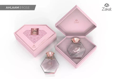 Ahlaam Rose -Eau De Parfum by Zakat - Pour Femme